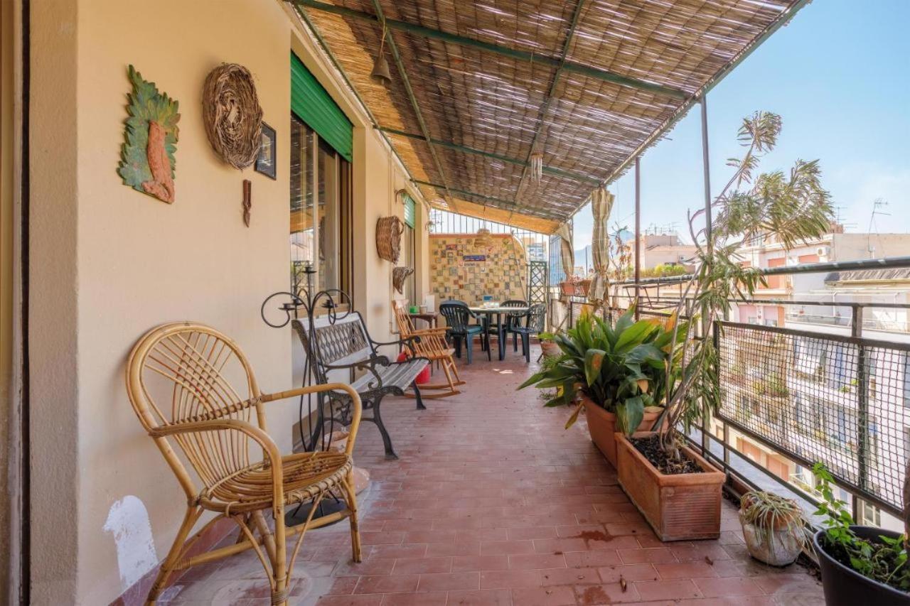 Ferienwohnung Artists Penthouse Palermo Exterior foto