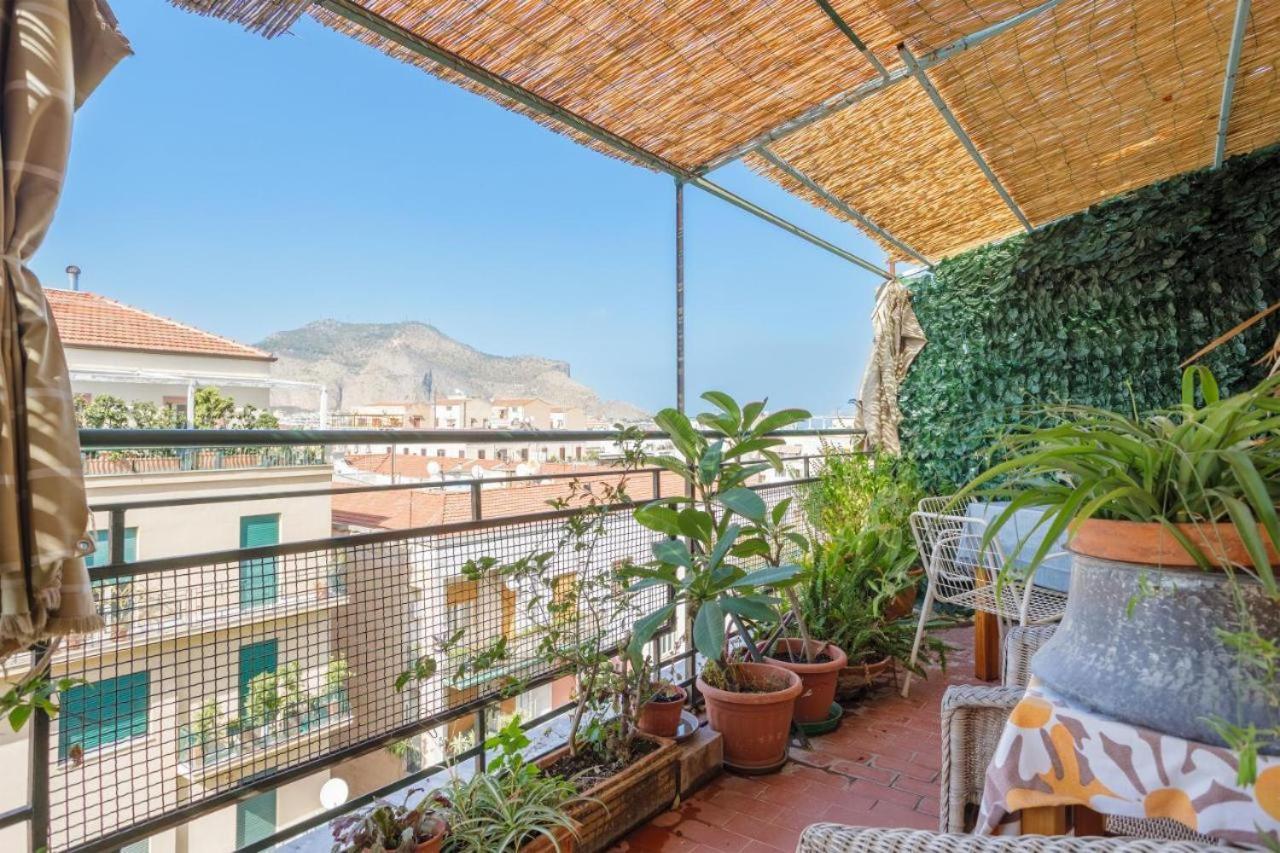 Ferienwohnung Artists Penthouse Palermo Exterior foto